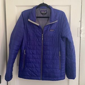 Women’s Blue Patagonia Jacket.